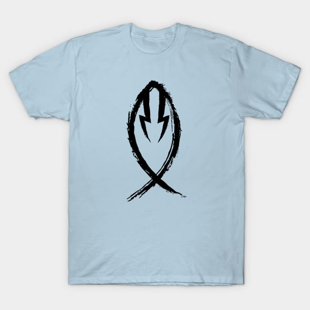 CHURCH OF ABE SAPIEN T-Shirt by ROBZILLA